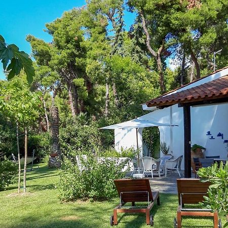 Villa Aurora In Sani With Garden And Pool Ngoại thất bức ảnh