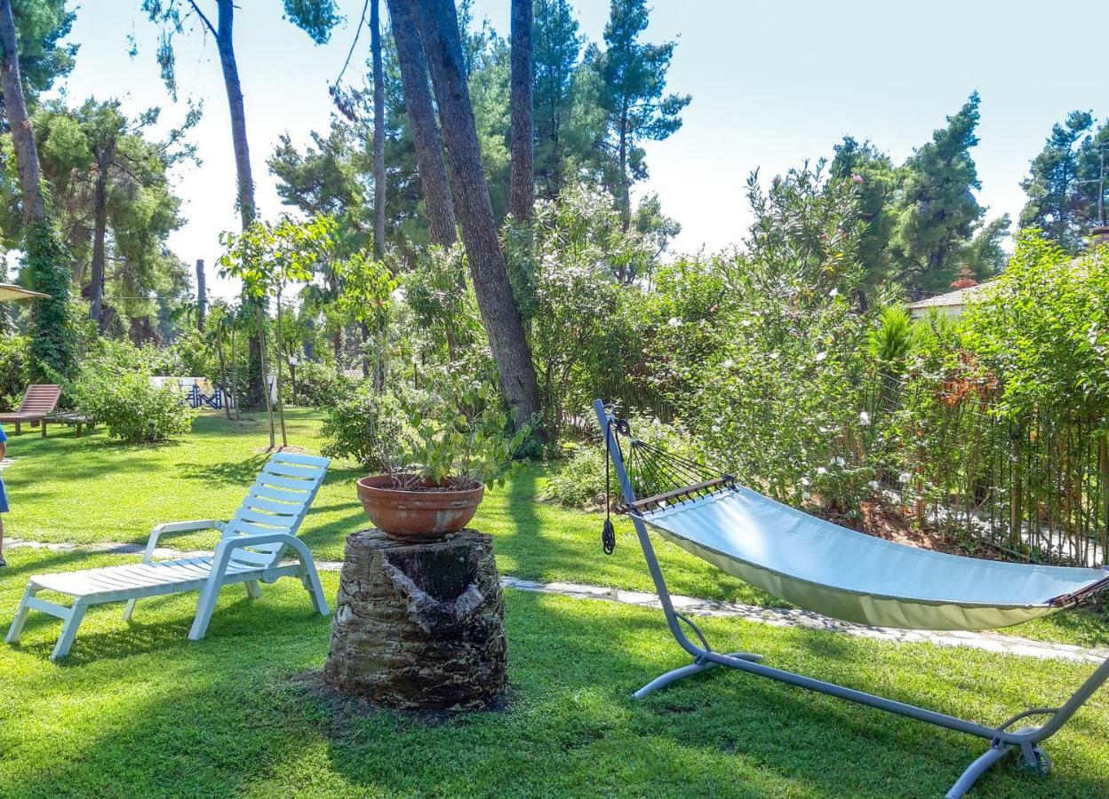 Villa Aurora In Sani With Garden And Pool Ngoại thất bức ảnh